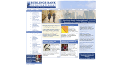 Desktop Screenshot of burlingsbank.com